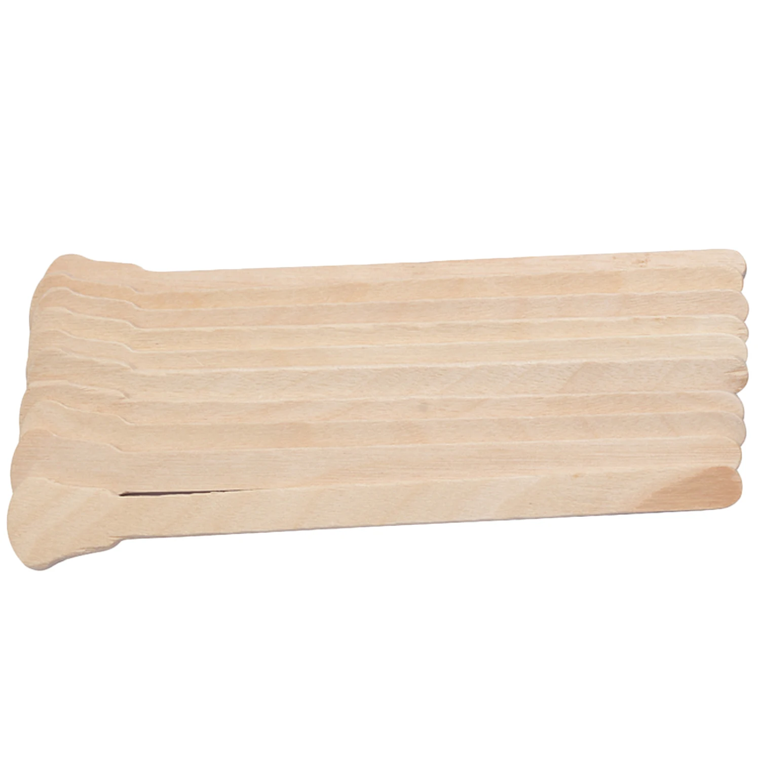 100 шт. одноразовые деревянные восковые шпатели аппликатор воска для языка сделай