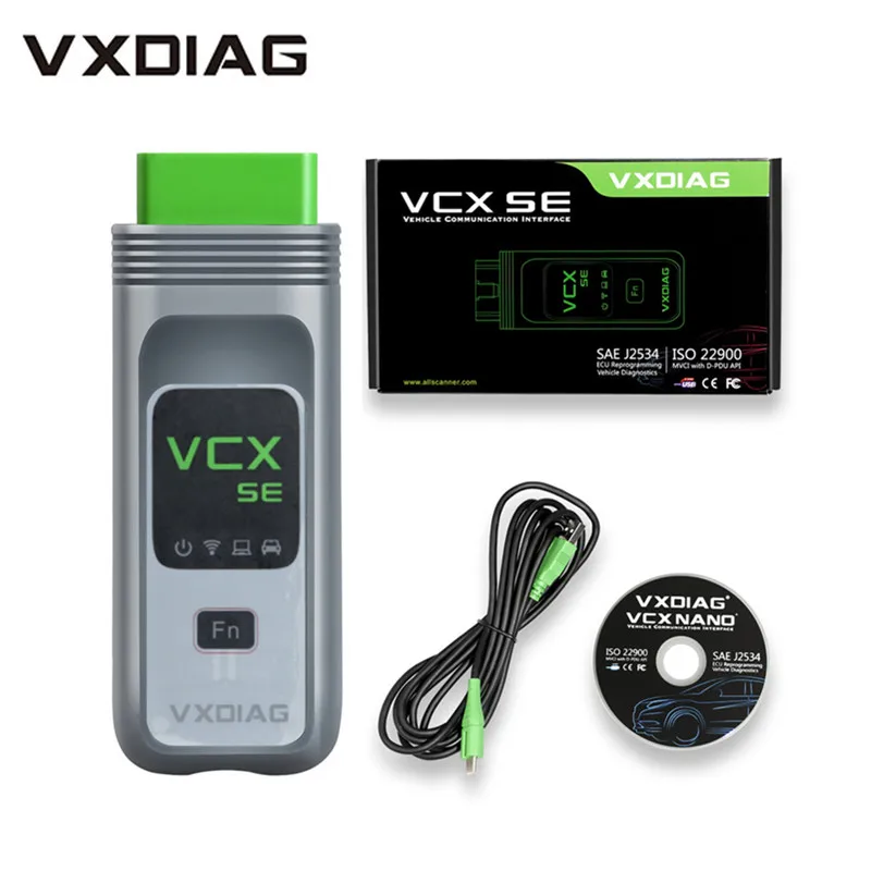 Автомобильный диагностический инструмент VXDIAG VCX SE для JLR OBDII сканер Jaguar/Land Rover с