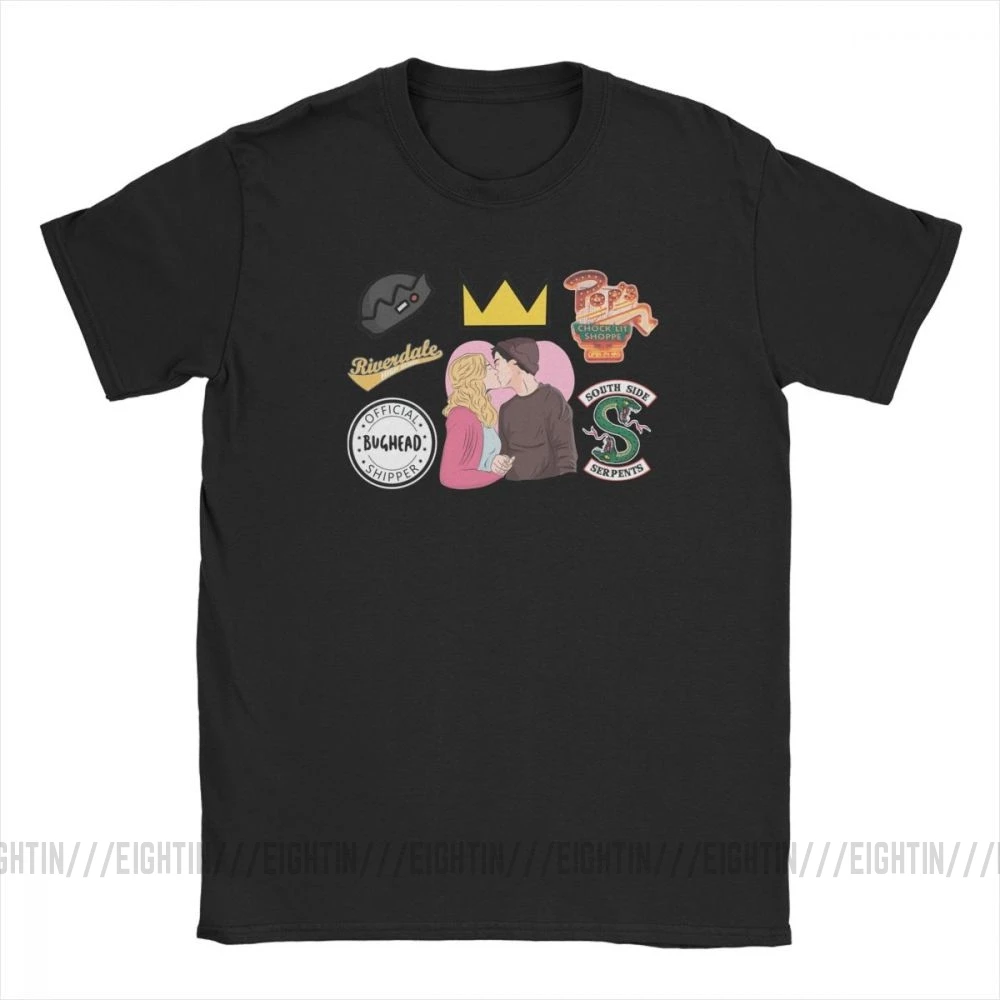 Комплект футболок Bughead Riverdale мужские футболки Jugheads Jughead Jones Archie Comics из чистого
