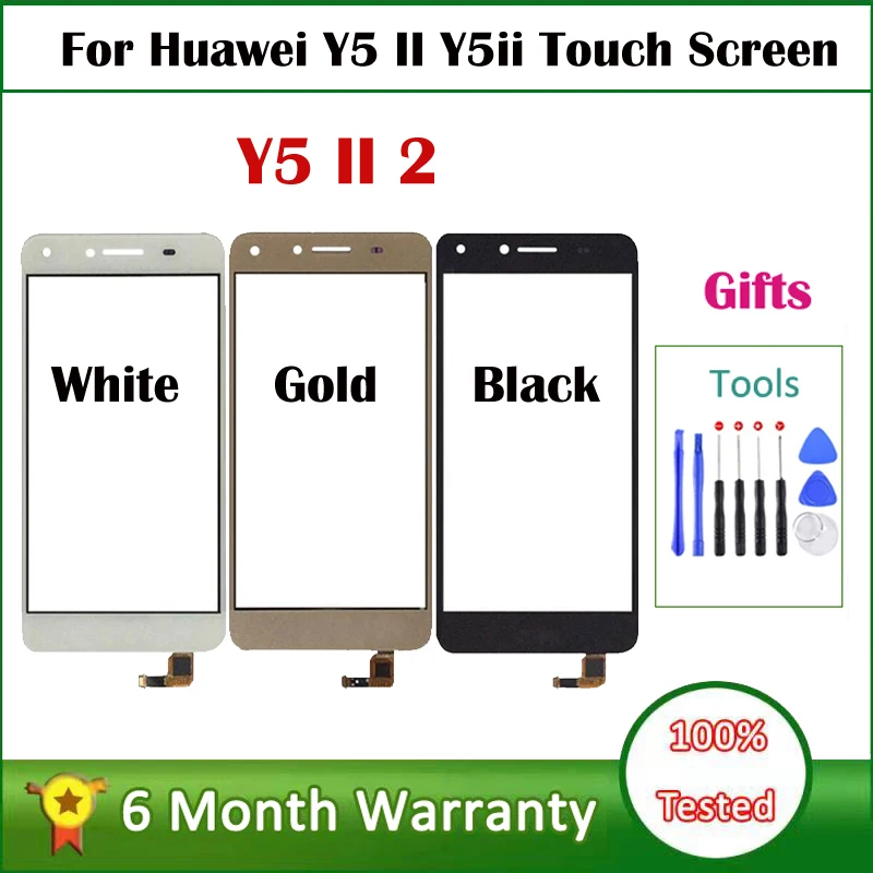 Сенсорный экран 5 0 дюйма для Huawei Y5 II Y5ii сенсорная панель сенсорный датчик
