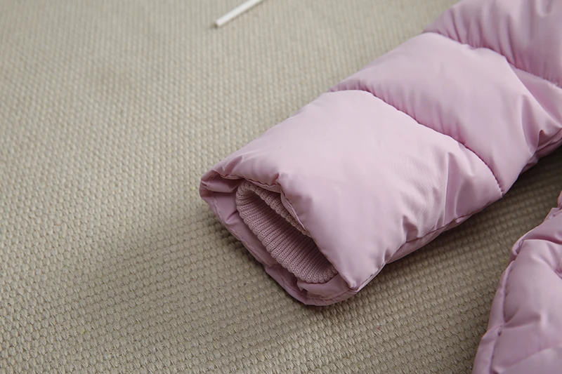 Детское зимнее пуховое пальто для девочек теплые куртки зимний комбинезон