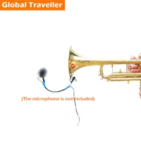 1 piece bb trumpet microphone stand clip bb trumpet wireless microphone performance stand clip
