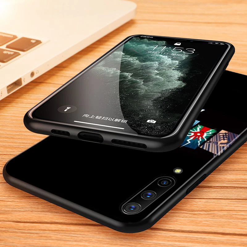 

Cute Marvel Cartoon for Samsung Galaxy A90 A80 A70S A70 A60 A50 A40 A30 A20 A10 A2 Core Black Phone Case