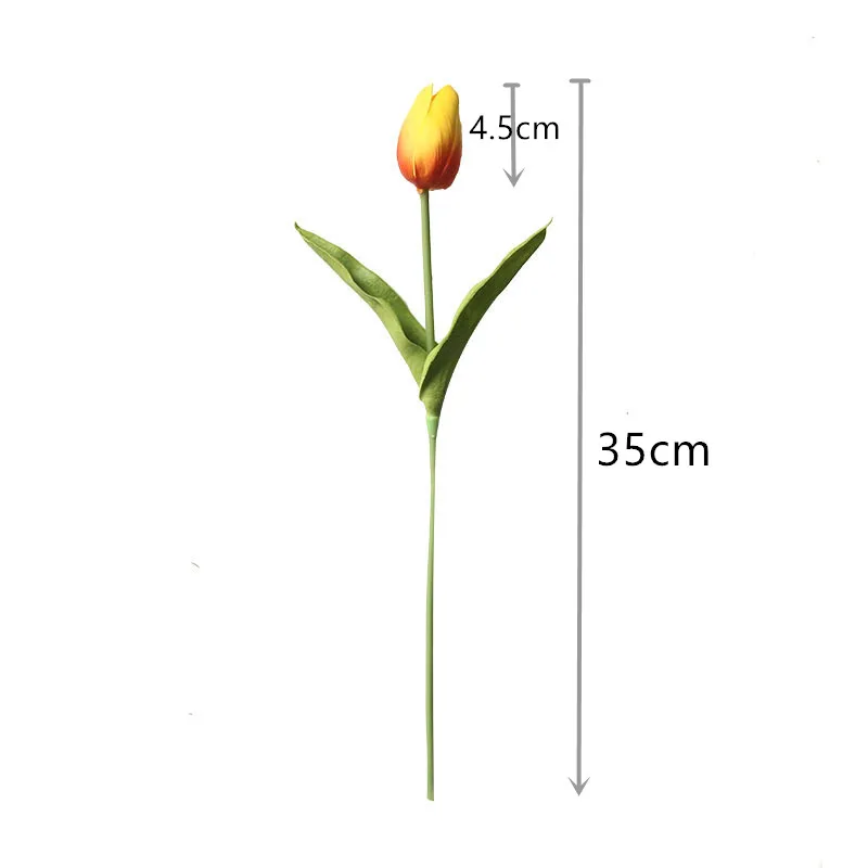 

Artificial Flowers Garden Tulips Real Touch Flowers Tulip Bouquet Decor Mariage for Home Wedding Decorations Fake Flower