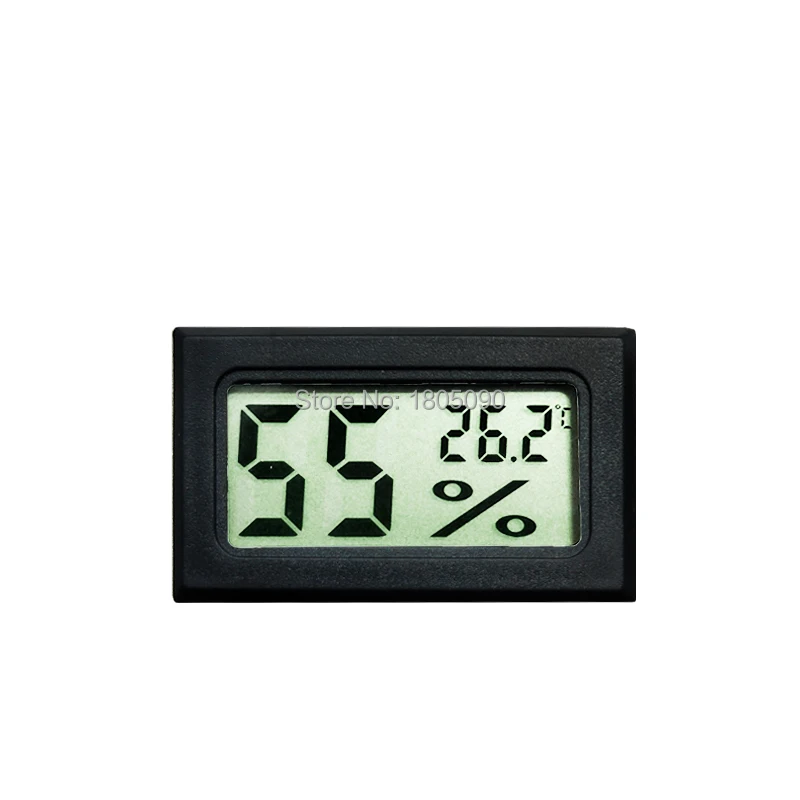 Mini Temperature and humidity Meter Hygrometer LCD Digital Detector Fridge Freezer Tester Indoor Sensor | Инструменты