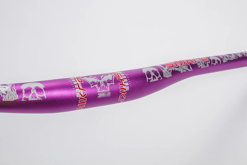 31.8x720mm purple Горный велосипед DH внедорожный автомобиль ручки высокой интенсивности большие Ласточки горные Рули 31,8*720/780 Ласточки ручки 35 swallo - Цвет: 31.8x720mm purple