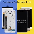 Запасные части для Xiaomi Redmi Note 4 Pro, ЖК-дисплей с сенсорной панелью и дигитайзером в сборе, 1 шт.