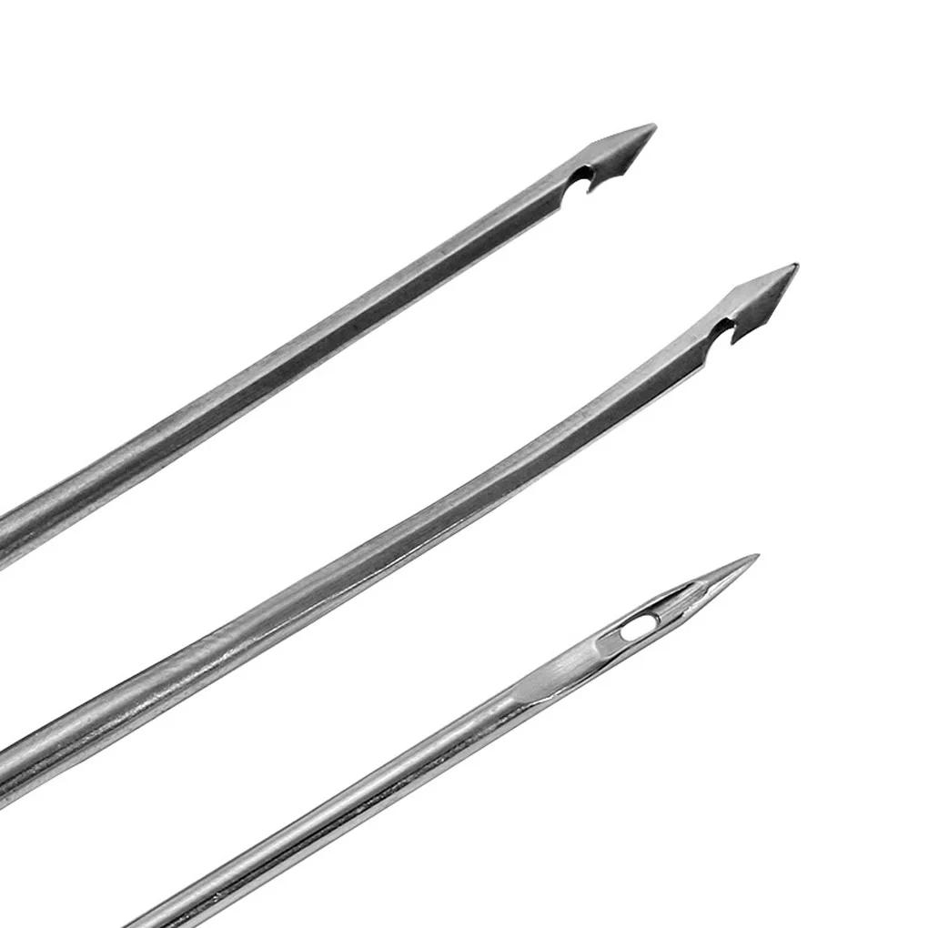 Шитье Awl Медь ручка с 3 иглы ручной БРОШЮРОВЩИК шитье ремонта обуви DIY ремонт