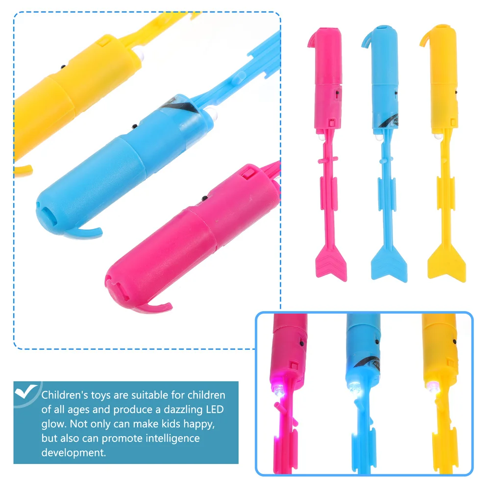 

48PCS Slingshot Flying Copter Child Kids Birthday Gifts Slingshot Helicopter