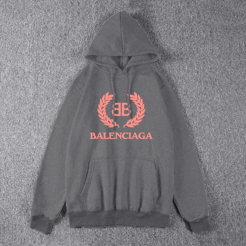 

Europe And America Winter 2020 New Letter Printed Fleece Hoodies Plus Velvet Thickening Men And Women Sweatshirts