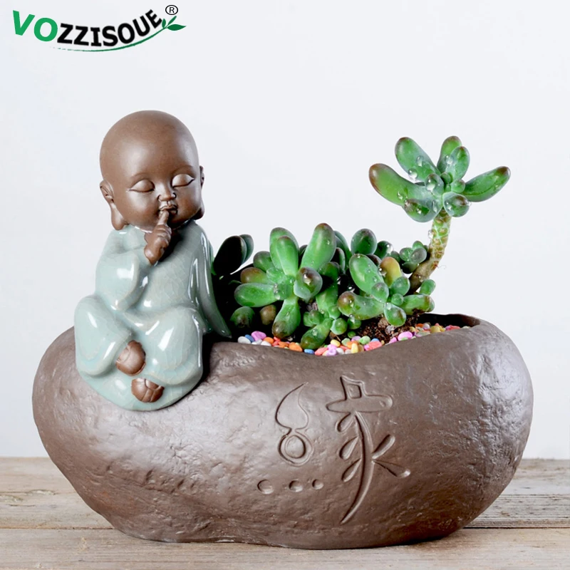 Китайский бонсай Орхидея раньше керамические цветочные горшки кастрюли для