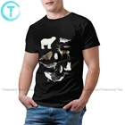 Футболка мужская с коротким рукавом, модная Милая рубашка с изображением орки, убийцы Кита, арктического Антарктического животного