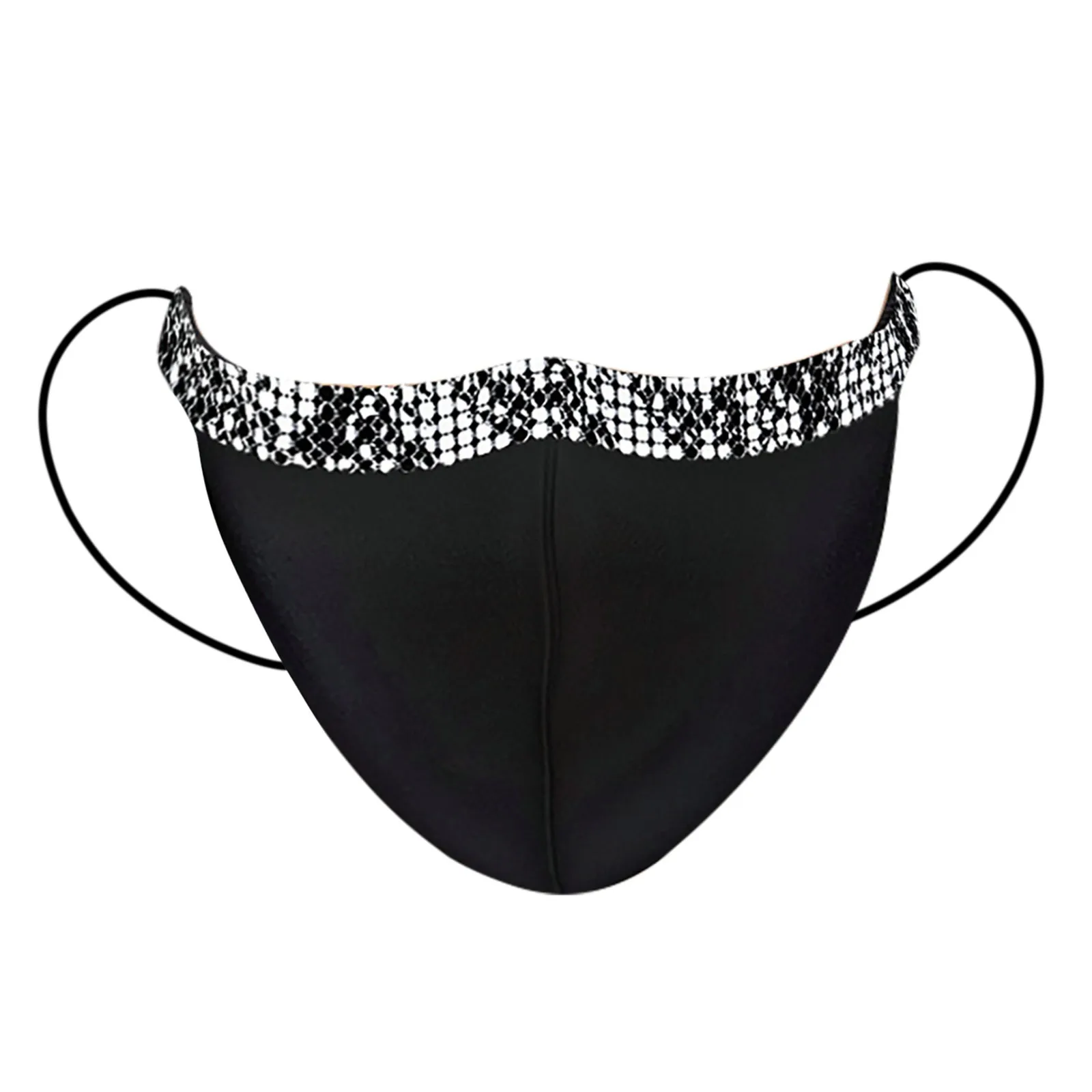 Маска для лица многоразовая блестящая дышащая ветрозащитная | Аксессуары одежды