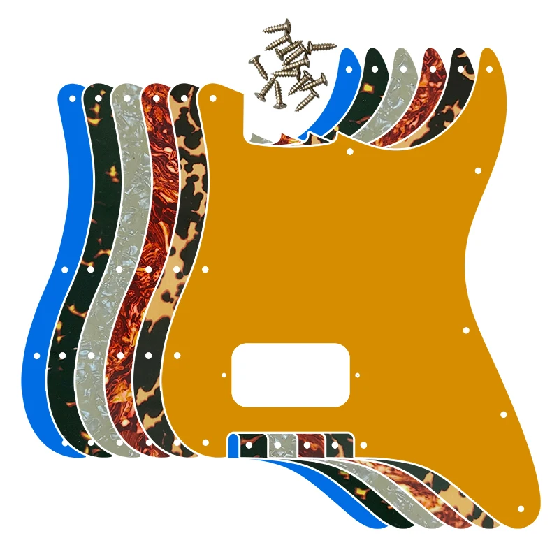 

Xin Yue Guitar Parts For FD US 11 Mounting Screw Hole Standard Start H Guitar Pickguard With Brige No Switch Hole