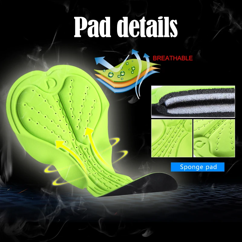 Брюки CHEJI мужские для велоспорта дышащие длинные брюки с подкладкой горных и