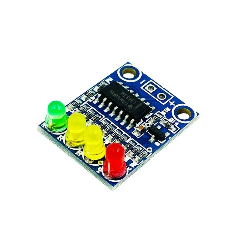 12V battery 4-segment indicator module onboard 4-digit battery indicator LED light