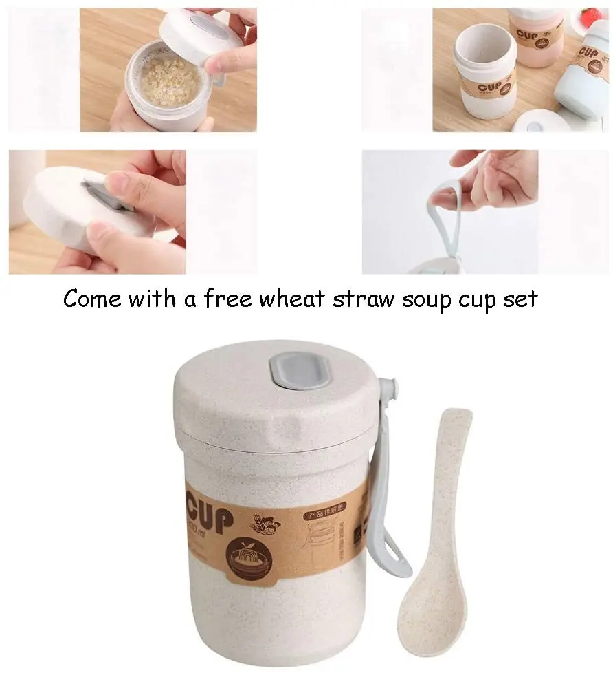 300 мл суп коробка запаянный герметичный Детские Ланч бокс Эко дружественных