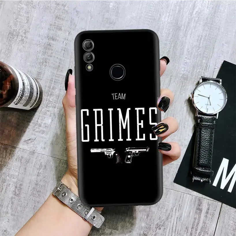 BA293-3 Ходячие мертвецы TWD черная крышка чехол для телефона для huawei Y9 Y5 Y6 Y7 Honor 10 9 Lite 9X8X8 S 8A фотоаппаратов моментальной печати 7S 7A 10i 20i V20 Coque Капа - Цвет: BA293-3