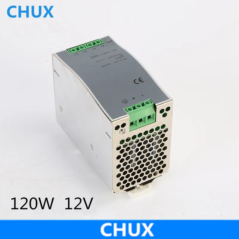 Источник питания CHUX для светодиодного освещения 12 В 10 А 120 Вт одинарный выход