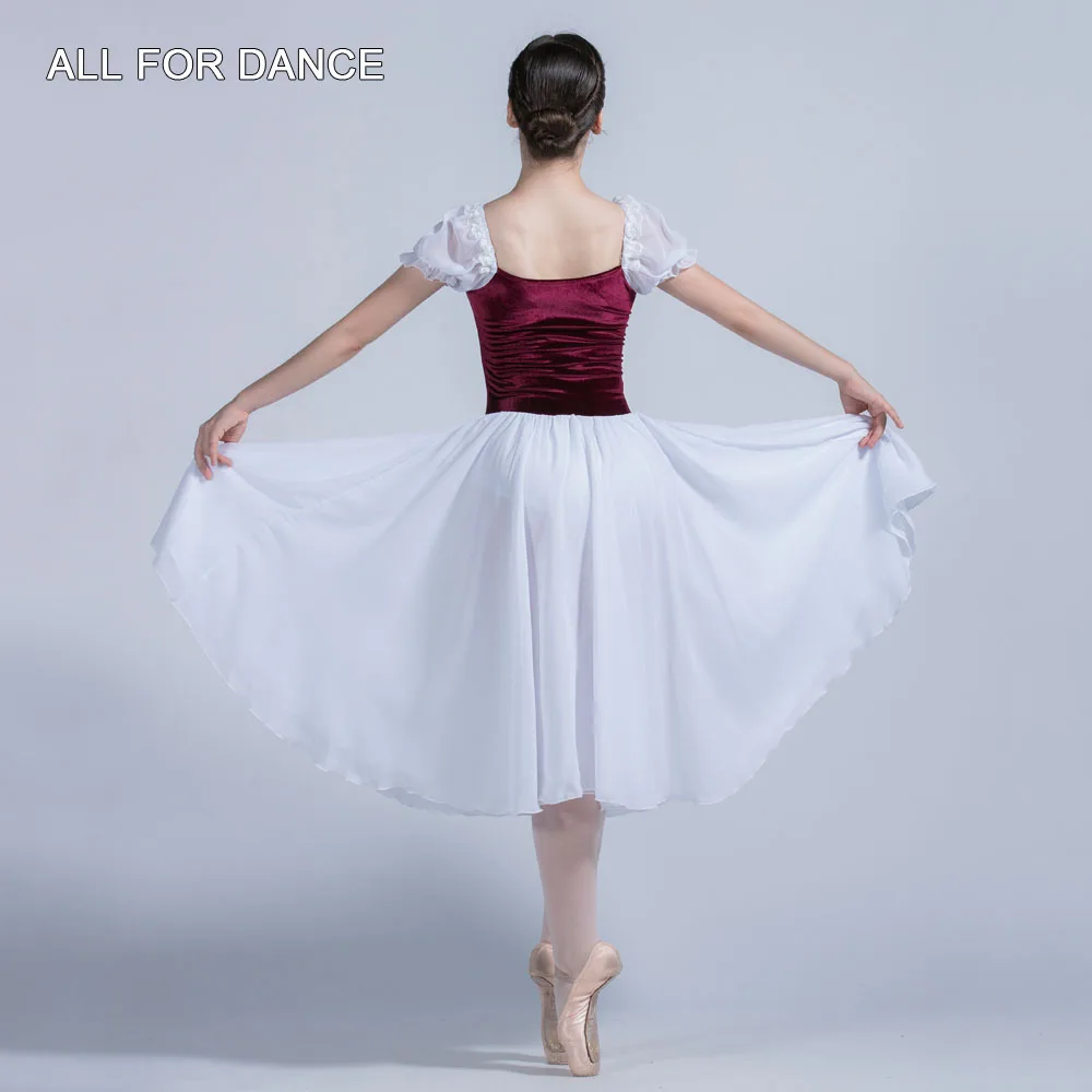 19019 ветрозащитный Красный/Королевский синий/темно-синий лиф балетный костюм