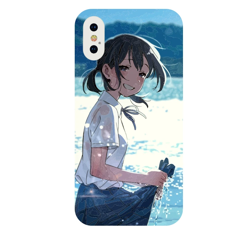 

NOHON anime style individuality design Phone Case For Huawei P20 P30 Pro For iPhone 11 12 Pro Max mini 6 7 8 Plus XR XS Cover