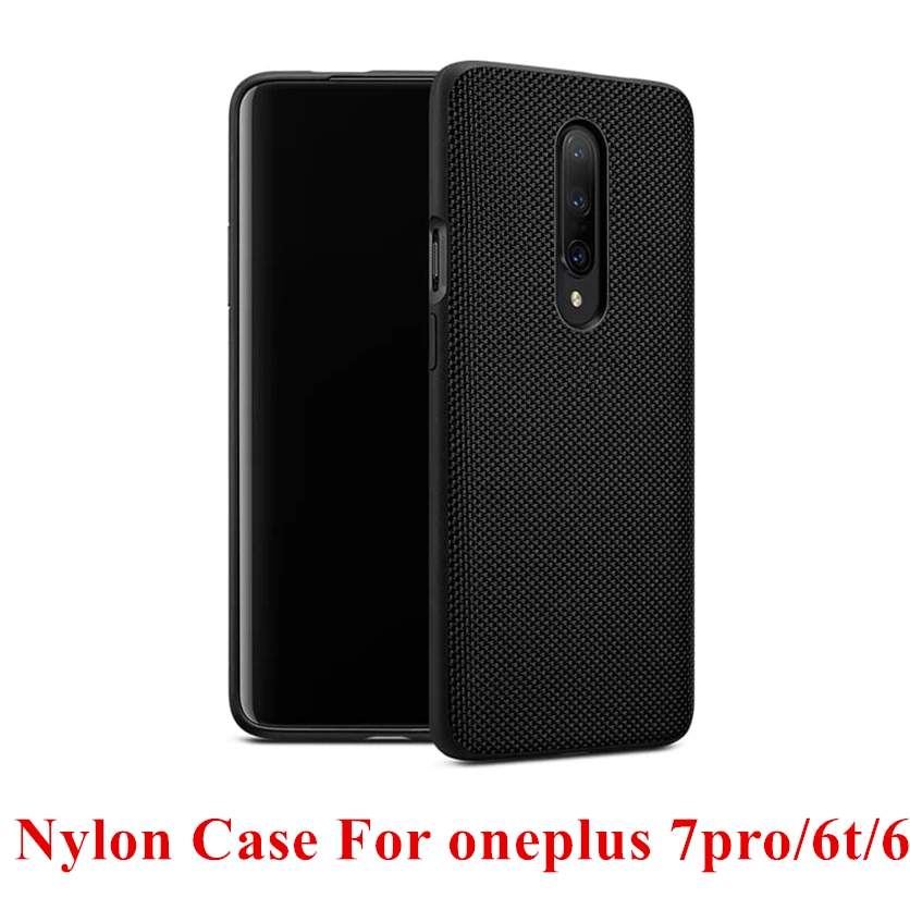 Роскошный брендовый нейлоновый чехол для Oneplus 7 pro 7t 6t 6, чехол s и чехлы, официальный дизайн