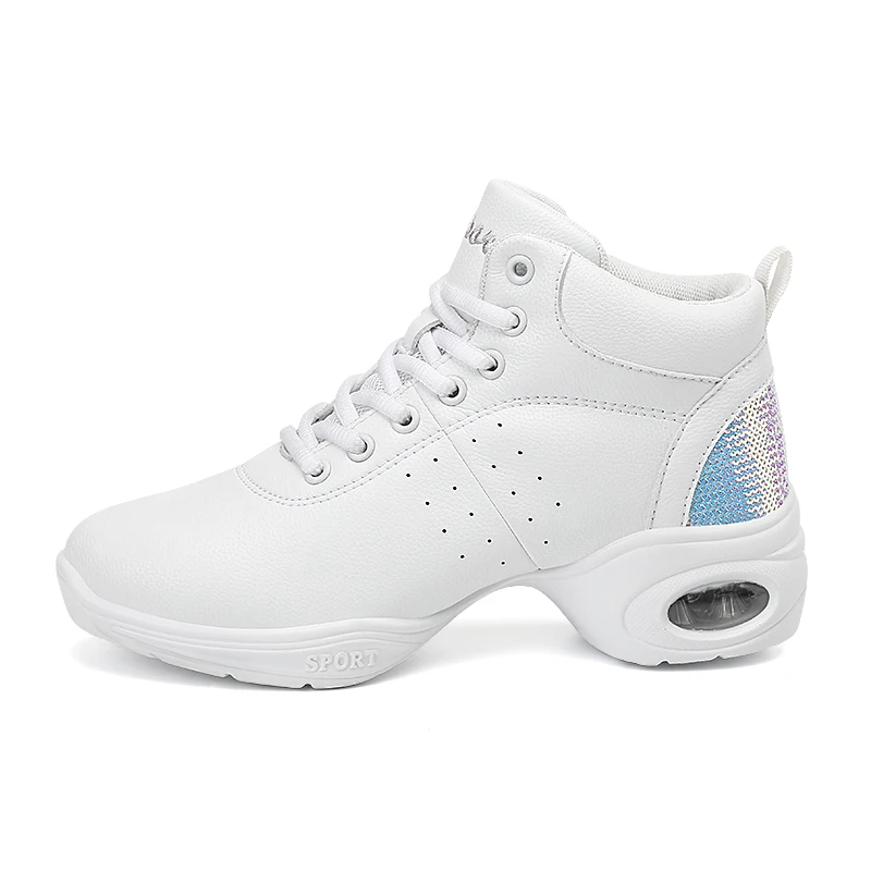 Женская обувь с мягкой подошвой дышащая в стиле джаз хип хоп спортивные