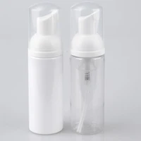 Free Shipping 24pcs/lot 50ml Mini Plastic Foaming Liquid Soap Dispenser White Pump Bottles Small Travel empty foam pump bottle