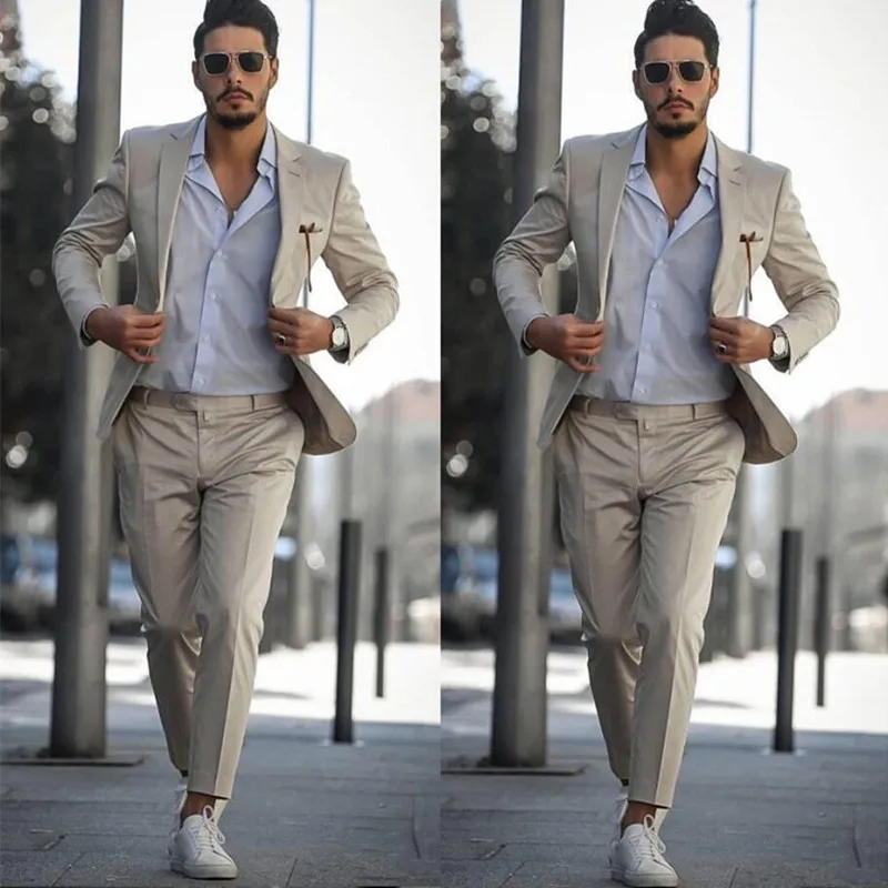 Новинка модные смокинги для жениха 2019 мужские облегающие костюмы с отложным