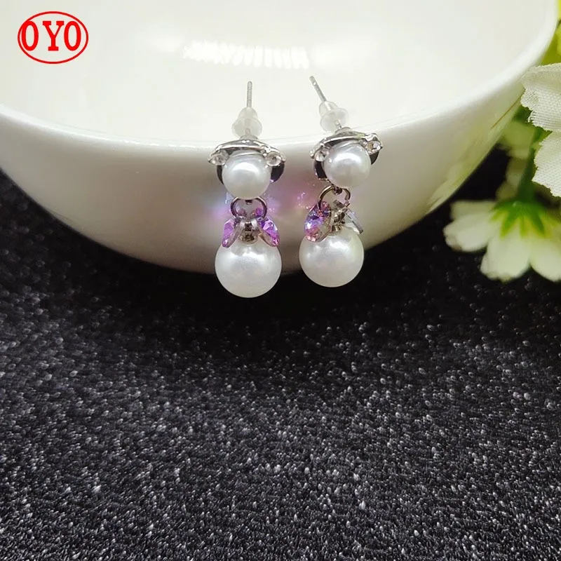 

S925 Silver Needle New Korean Style Pearl Stud Earrings...