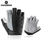 Велосипедные перчатки ROCKBROS, противоударные, износостойкие, дышащие, для мужчин, женщин, мужчин, для горного велосипеда, спортивное снаряжение