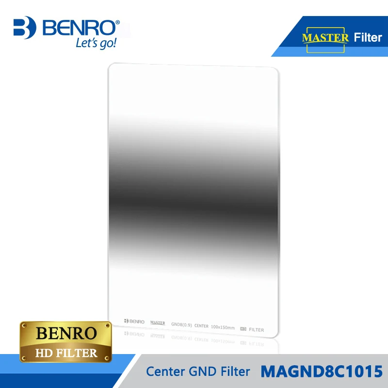 BENRO Master 100 мм Фильтры MAGND8C1015 центр GND фильтр квадратный HD Стекло WMC ULCA покрытие фильтры DHL