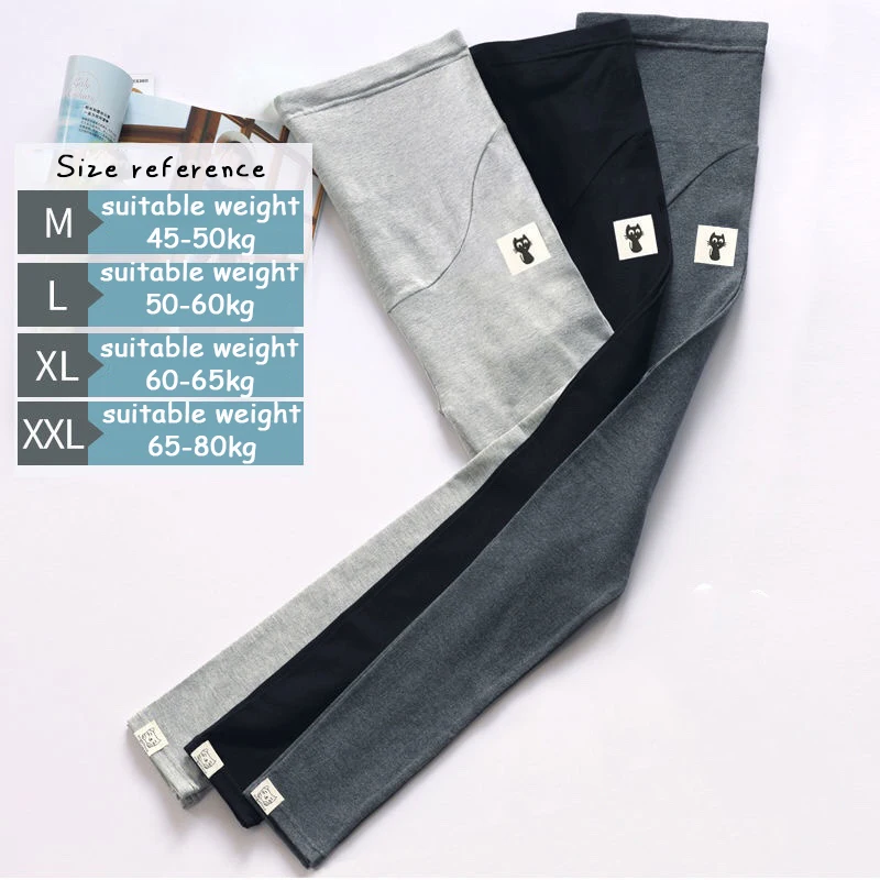 

Maternity Leggings Adjustable Waist Pregnant Women Pregnancy Clothes Pants Ropa Mujer Embarazada Premama Enceinte Soft Slim