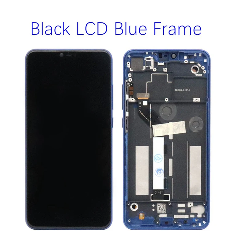 Для Xiao mi 8 lite полный ЖК-дисплей с рамкой сенсорный экран дигитайзер для mi 8 mi 8x сборка для mi 8 Lite экран