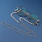 2021 модная цепочка для солнцезащитных очков украшение из жемчуга винтажная цепочка держатель шнур ремешок ожерелье аксессуары для очков