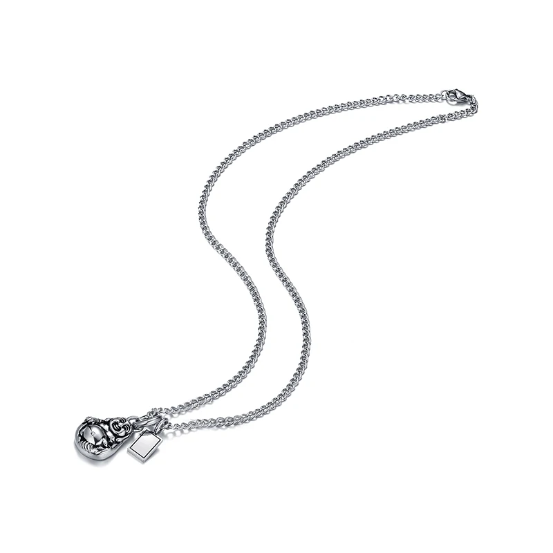 Будды кулон с эфирным Чиан ожерелье в винтажном стиле для мужчин и женщин хит