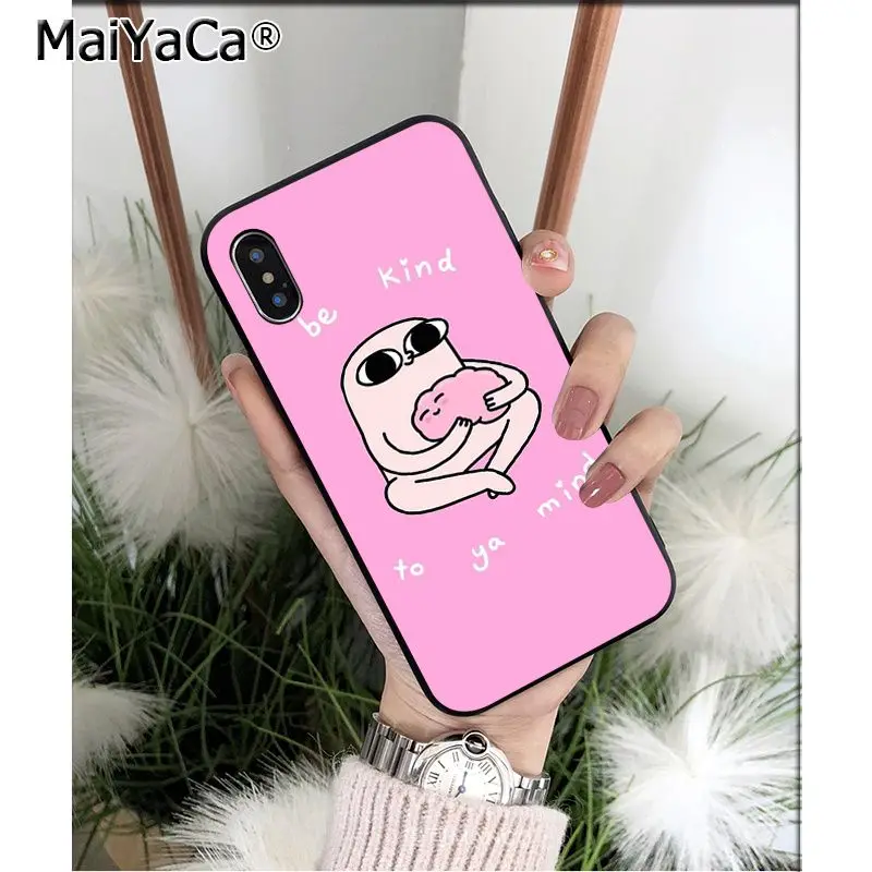 Мягкий чехол из ТПУ MaiYaCa для Apple iPhone 8 7 6 6S Plus X XS MAX 5 5S SE XR|Чехлы-накладки| |
