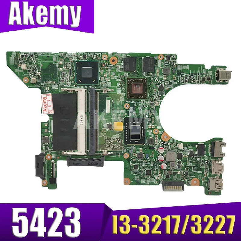 AKemy 11289-1 материнская плата с I3-3217/3227 CPU для Dell Inspiron 14Z-5423 5423 ноутбука протестирована