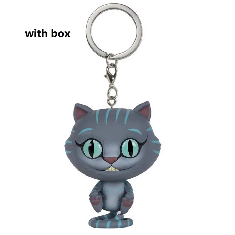 Милый Чеширский Кот из Алисы в стране чудес брелок фигурка с поплавком