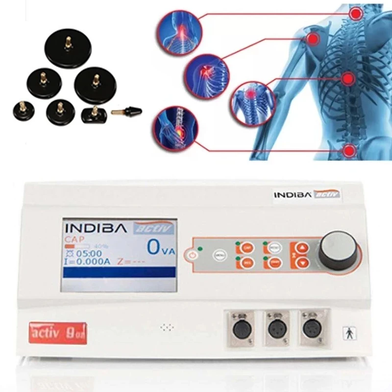 INDIBA Deep Care RF Beauty Machine Pain Relief Body Sliming Skin Tightening Active 448KHZ RET CET Health Care Device Machine enlarge