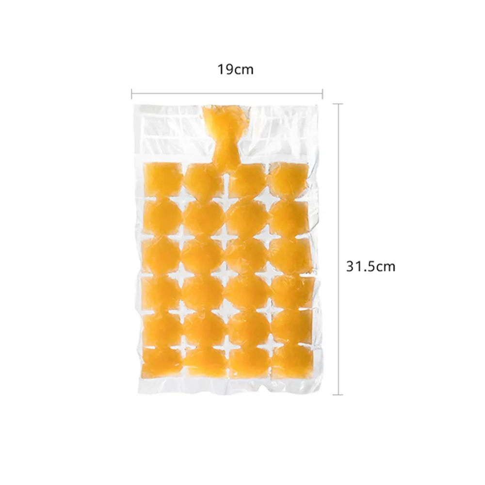 10 шт. прозрачные одноразовые пакеты для изготовления кубиков льда|Мороженицы| |