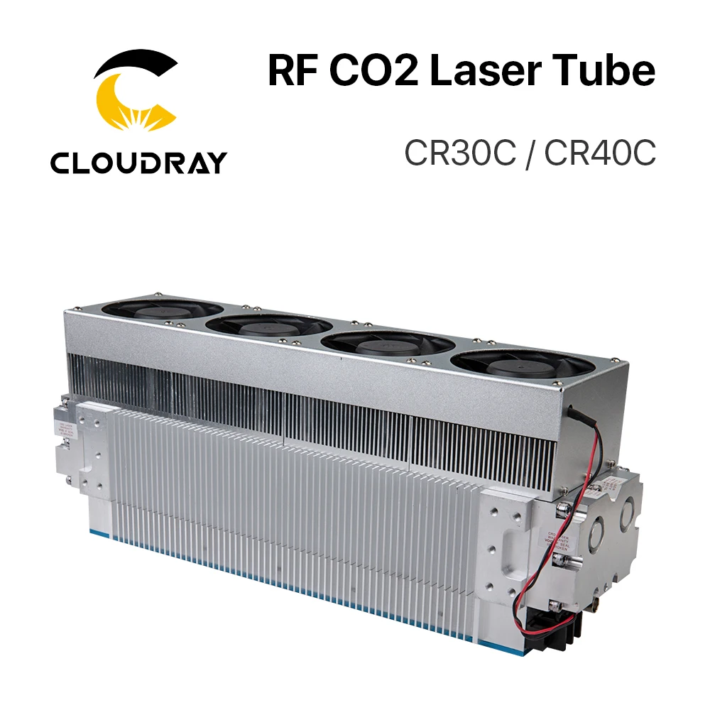 Cloudray 30 Вт 40 CRD CO2 лазерная трубка CR30C / CR40C RF для лазерной гравировки маркировочной