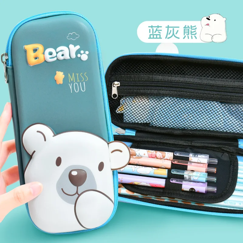 Чехол-накладка для карандашей детский большой емкости | Канцтовары офиса и дома