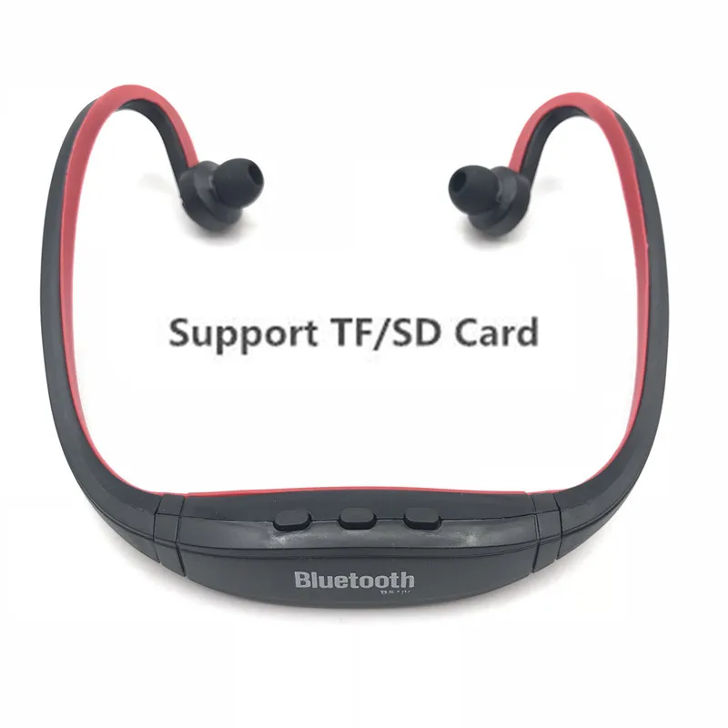 red 018 Bluetooth наушники Handfree Спортивные Беспроводные S9 наушники-вкладыши гарнитура с микрофоном для iPhone samsung Xiaomi huawei kulaklik - Цвет: red 018