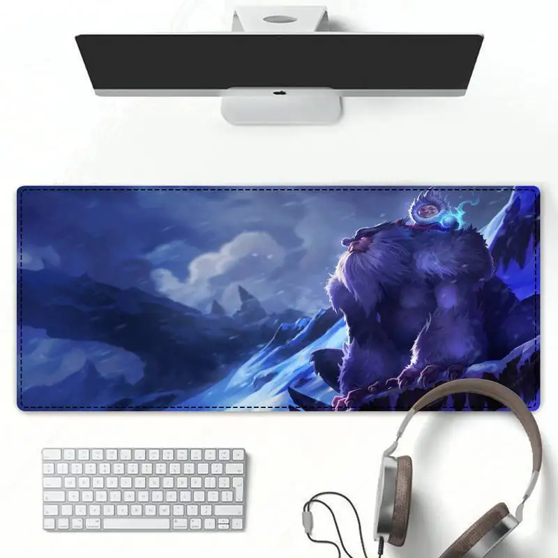 

Funny League of Legends Nunu & Willump Gaming Mouse Pad Laptop PC Computer Mause Pad Desk Mat For Big Gaming Mouse Mat For LOL