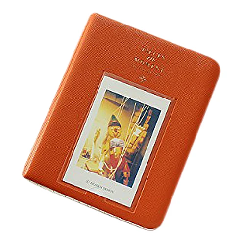 Album Photo Photographie Image 64Pochettes pour Polaroid Fuji Film Instax Mini Orange | Дом и сад
