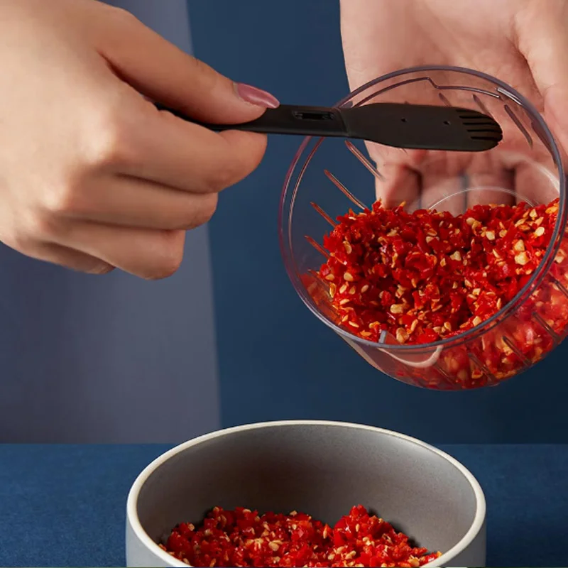 НОВЕЙШАЯ портативная электрическая мясорубка Deerma JS200 для чеснока овощей фруктов