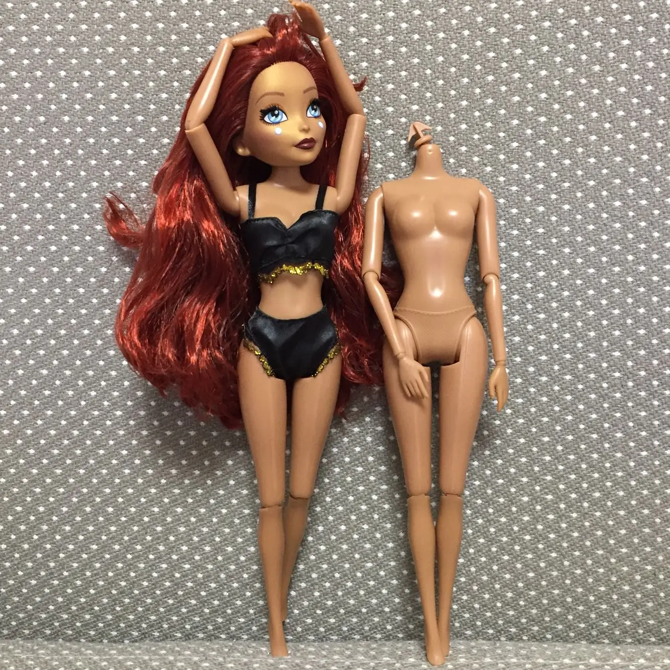 Редкое 14 суставов Кения кукла средства ухода за кожей Diy Модная Кукла для девочек