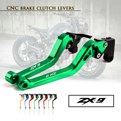 

Motorcycle Long CNC Adjustable Brake Clutch Levers Accessories Brake Handle Bar Lever For KAWASAKI ZX9R ZX 9R NINJA 1994-1997