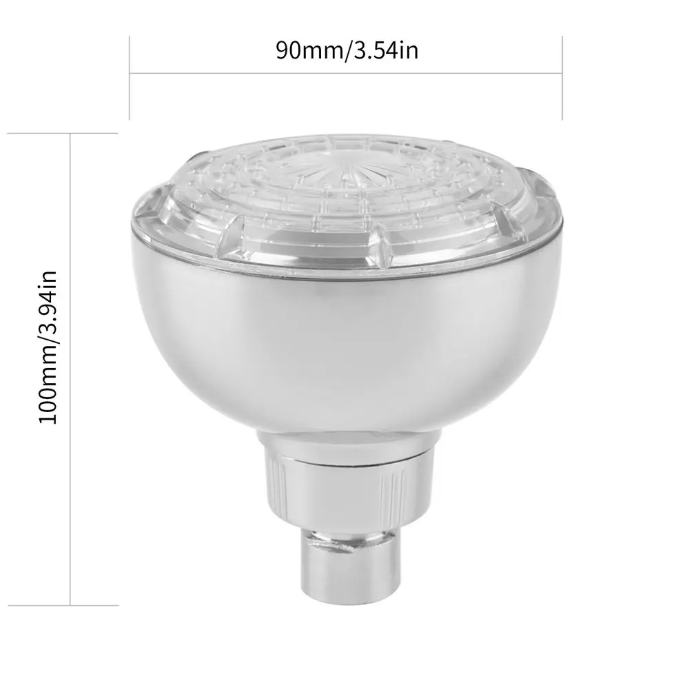 

LED Light Shower Heads 7 Colors Changing Faucet Bathroom Showerhead Portable Bath Over-Head Sprayer LED Sprinkler